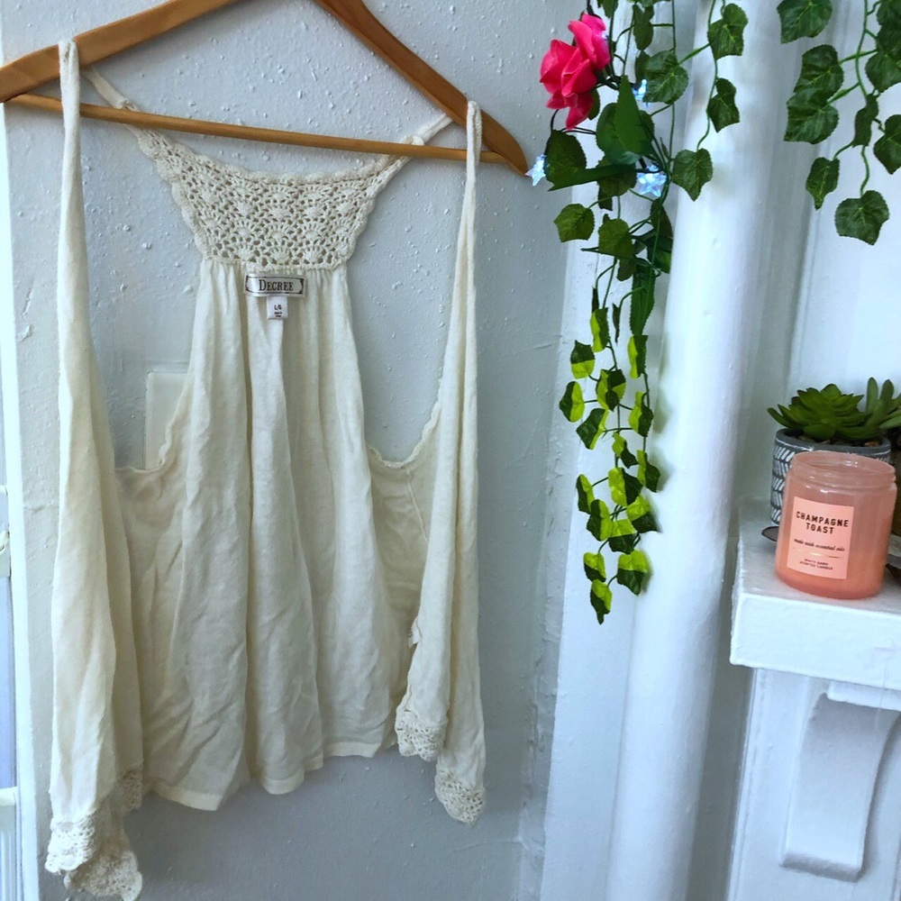 Decree Lace Vest